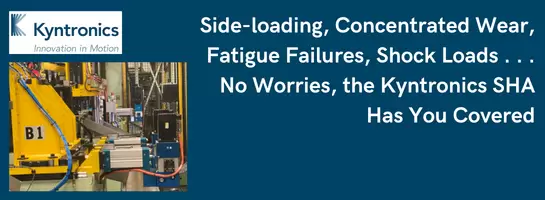 Side-loading, concentrated wear, fatigue failures, shock loads… no worries, the SHA has you covered