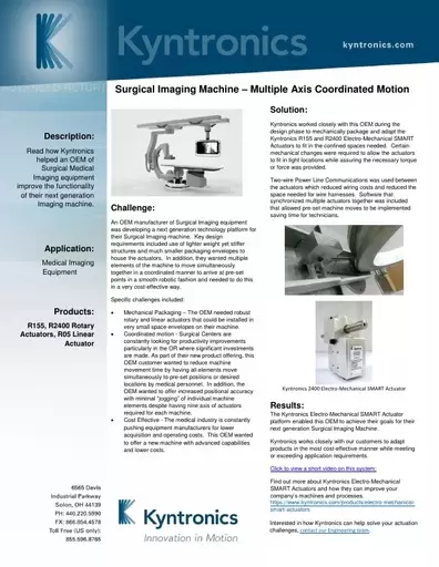 surgical imaging machine