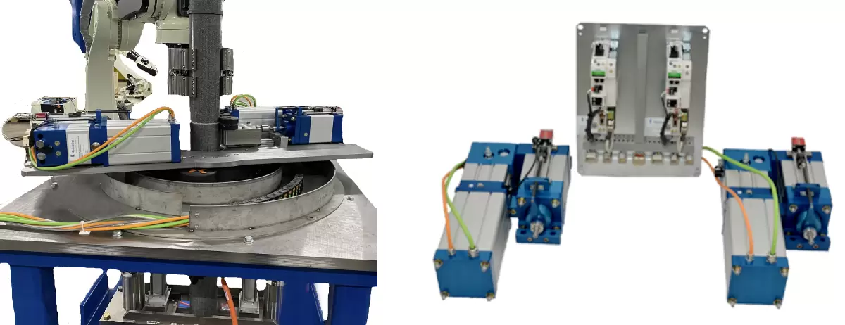 Automated Tube Cutting Actuators